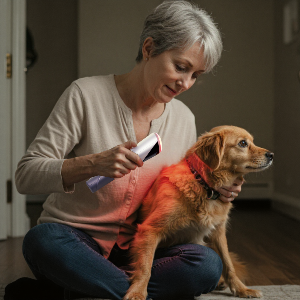 Sharon’s INFERA Story: Healing Herself—and Her Dog—with Light