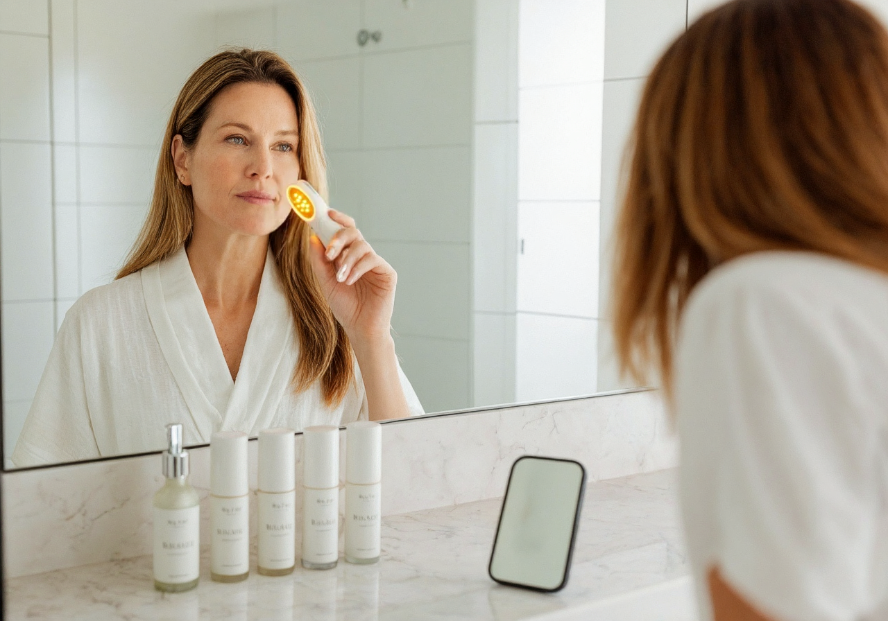 Infrared light therapy - a new weapon against skin aging?