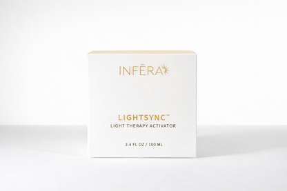 INFEREA LightSync Light Therapy Activator packaging on a white background